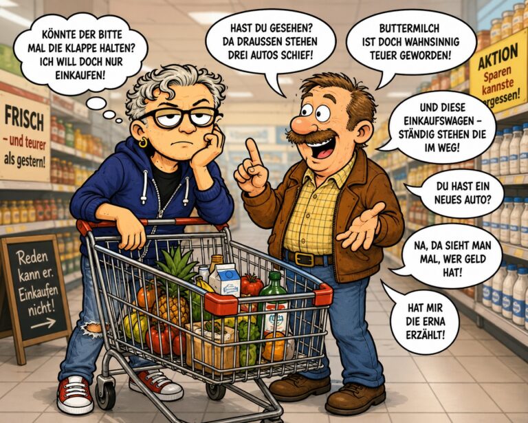 Menschen, die ständig alles kommentieren